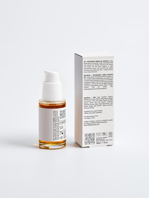 Antioxidant Ginkgo Gel Booster