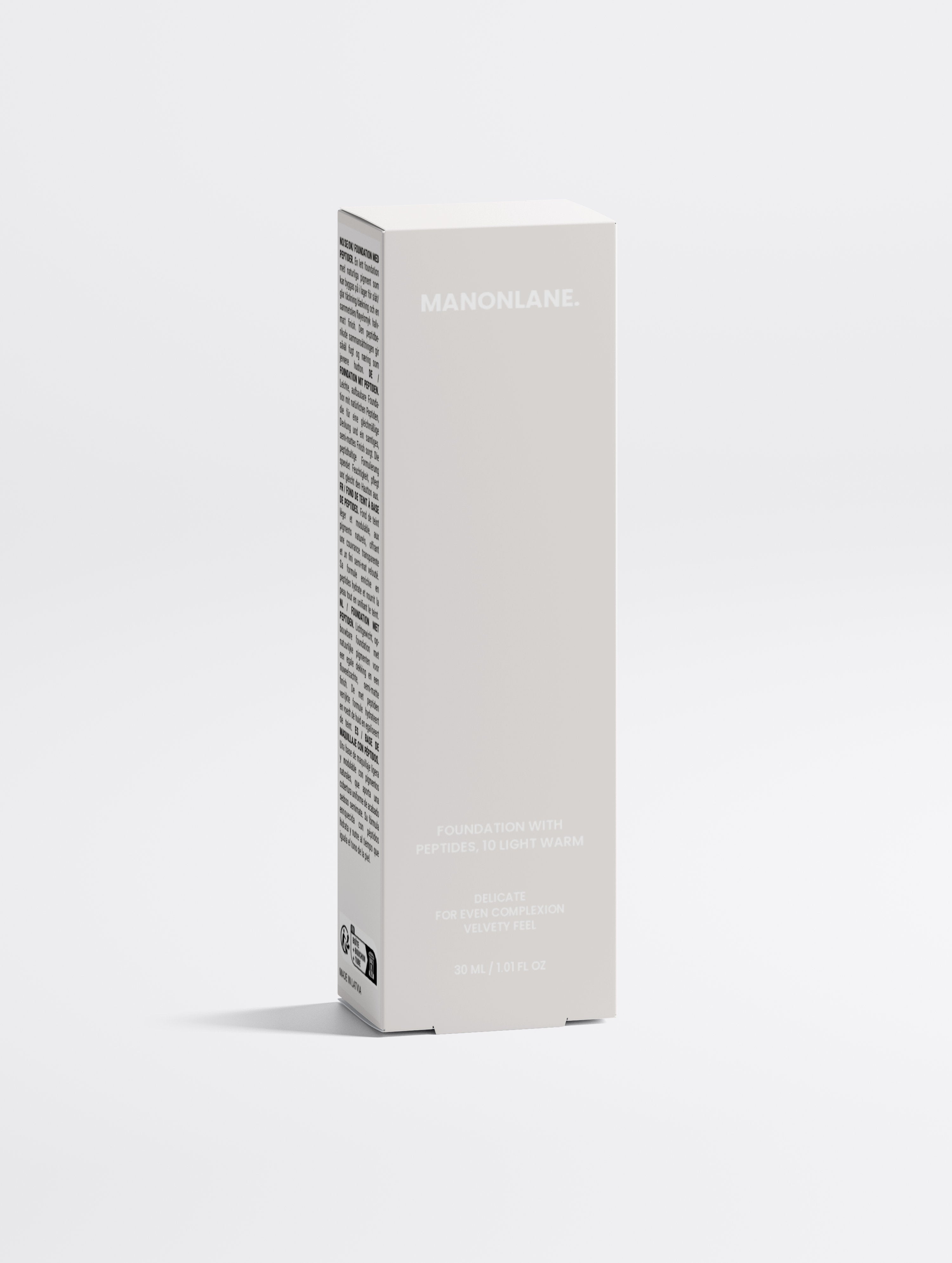 Foundation with Peptides, 10 Light Warm
