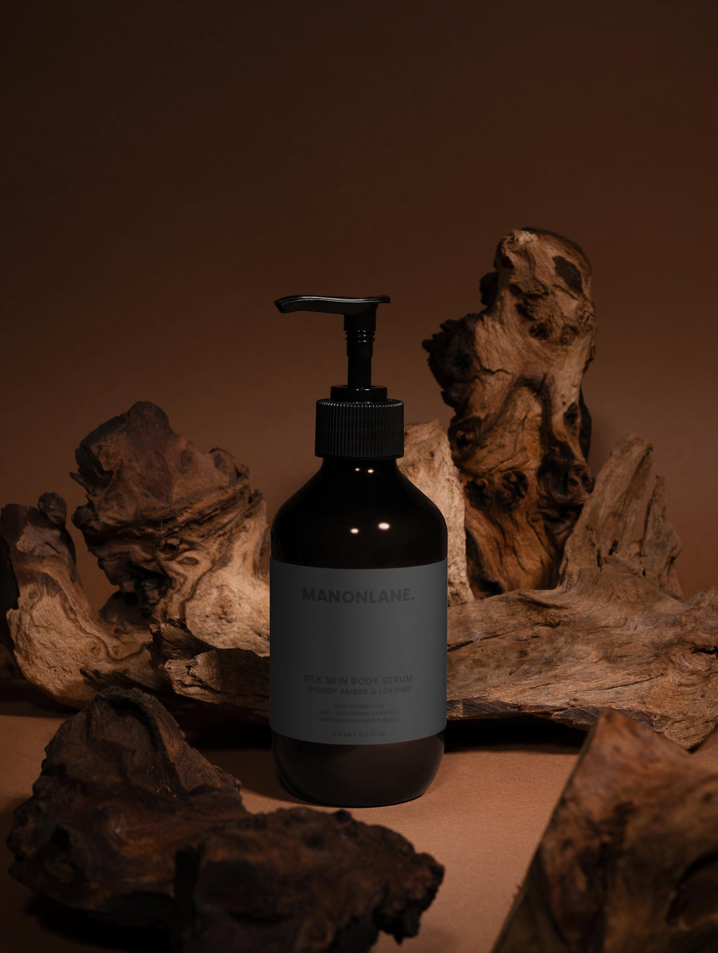 Silk Skin Body Serum, Woody Amber & Leather