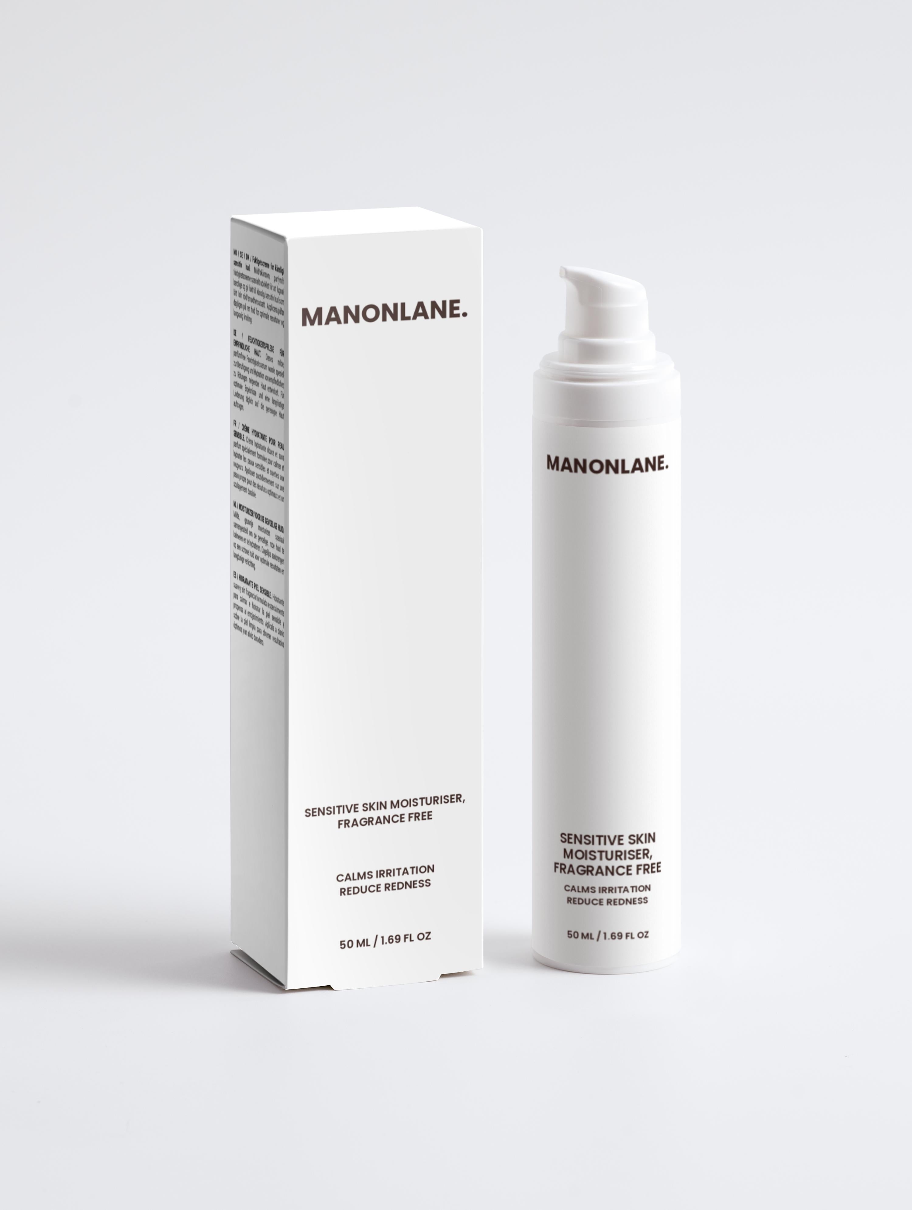 Sensitive Skin Moisturiser, Fragrance Free