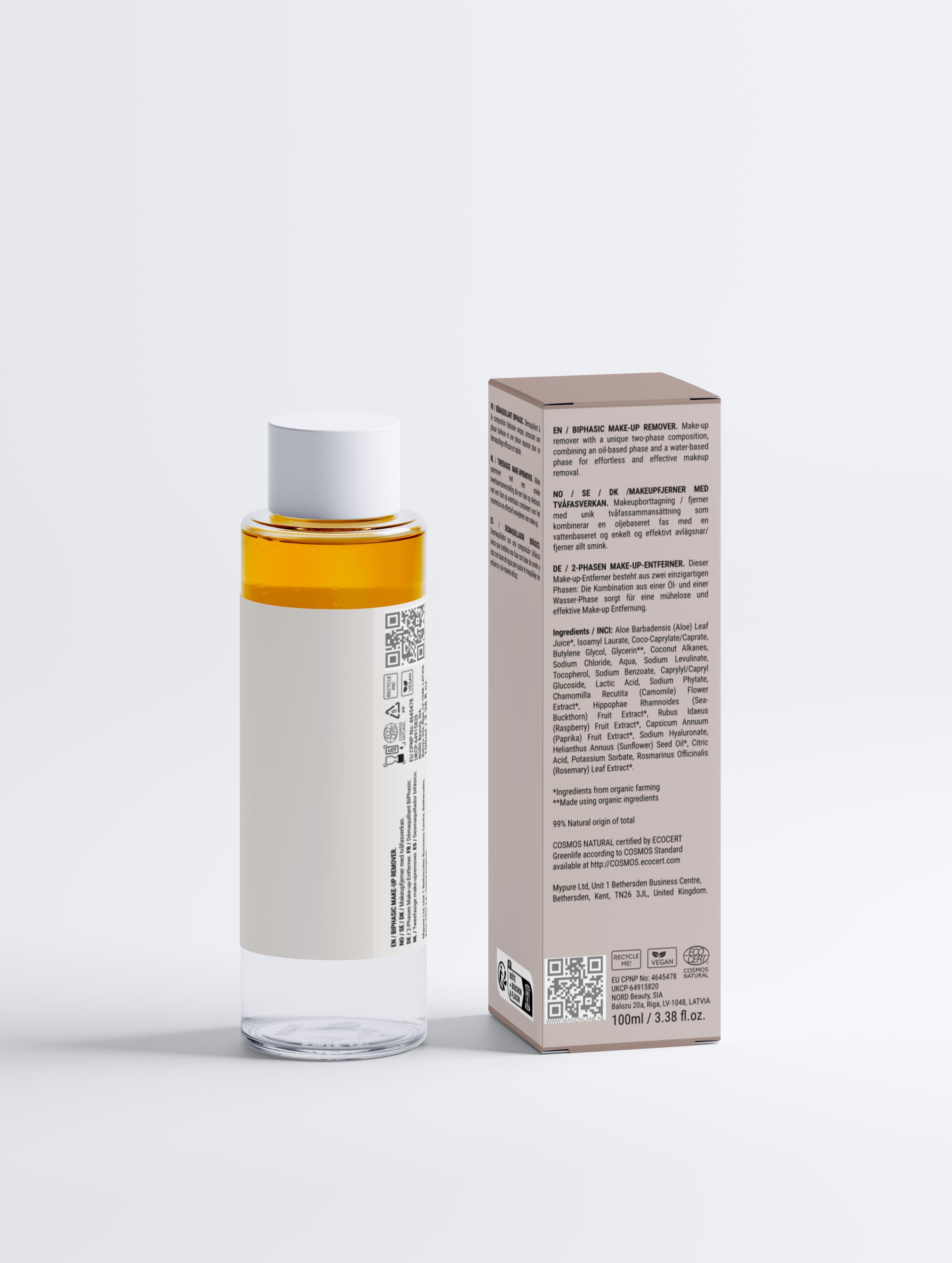 BiPhasic Make-up Remover, Fragrance Free